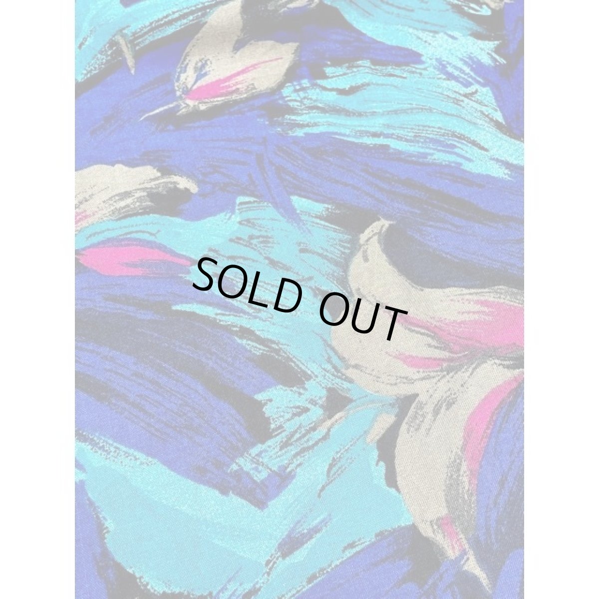 画像10: ヨーロッパ古着 アート調 花柄 ウエストゴム レトロ ヴィンテージスカート (10)