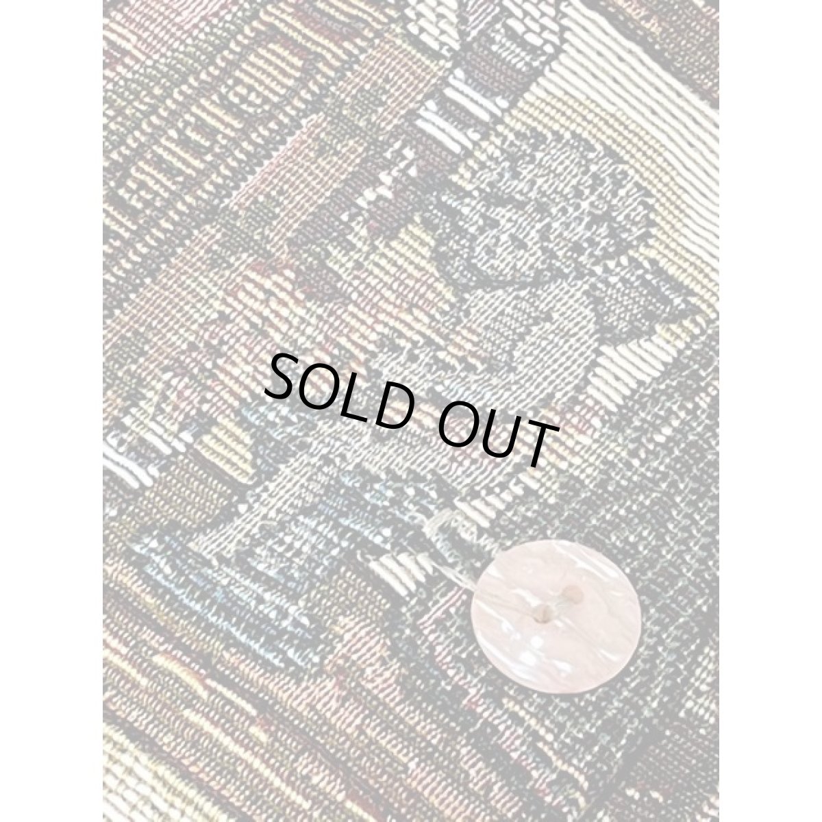 画像11: アメリカ古着 ゴブラン 後ろリボン レトロ ベスト (11)