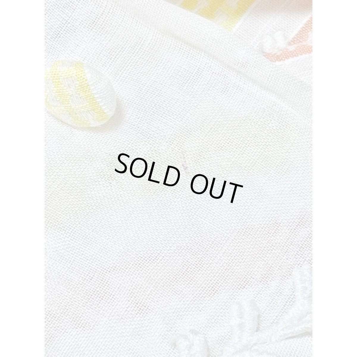 画像15: アメリカ古着 レトロポップ Aライン ストライプ ボーダー ノースリーブ ヴィンテージワンピース【V8631】 (15)