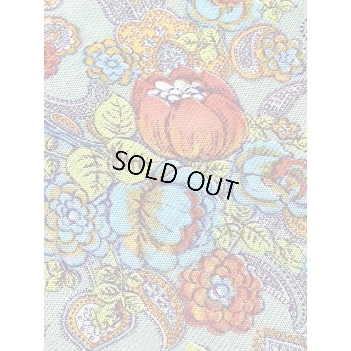 画像11: フランス古着 ヨーロッパ古着 ボタニカル柄 半袖 レトロ ヴィンテージワンピース【V8657】 (11)