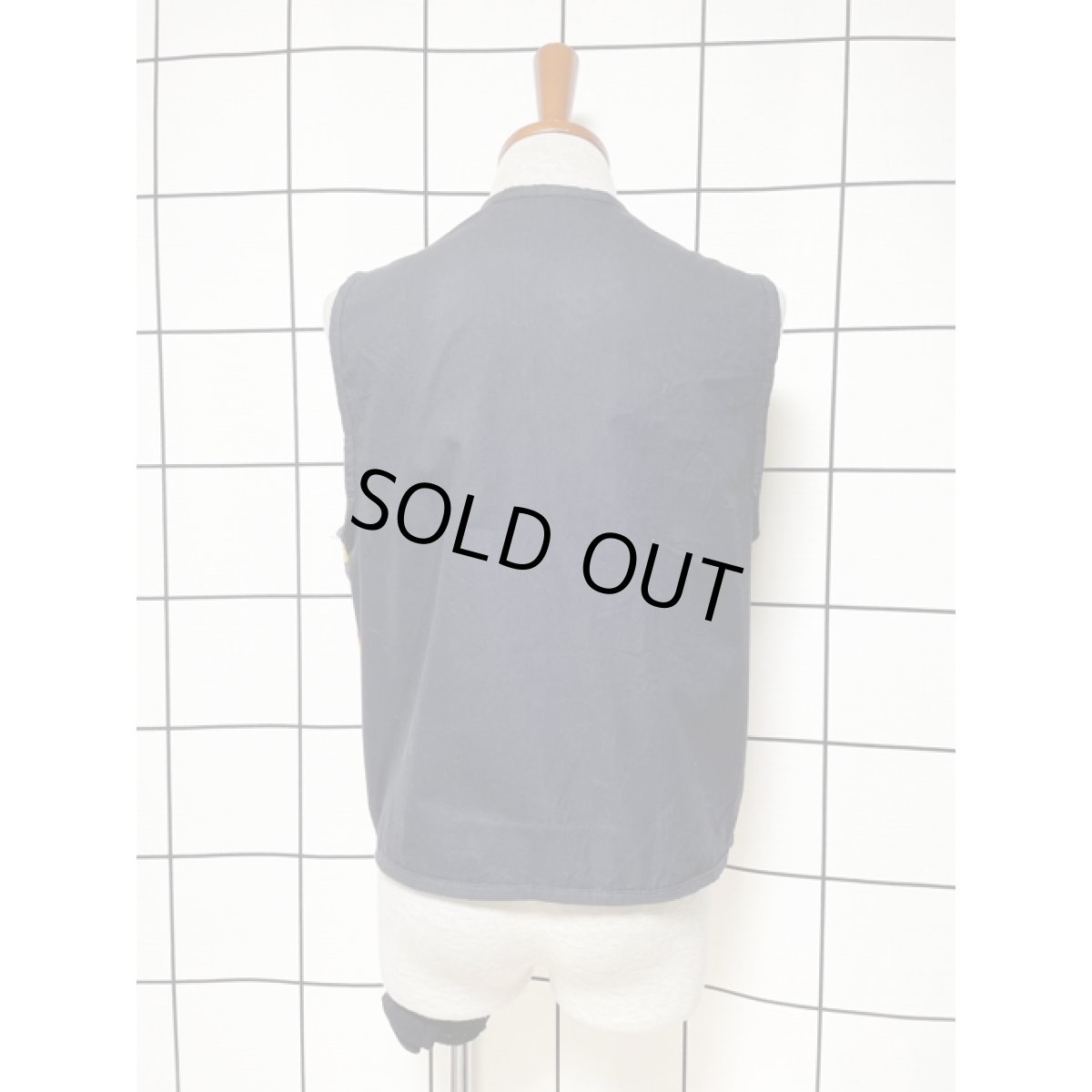 画像3: Guatemala グアテマラ アニマル刺繍 コインボタン コーデュロイ レトロ 古着 ベスト (3)