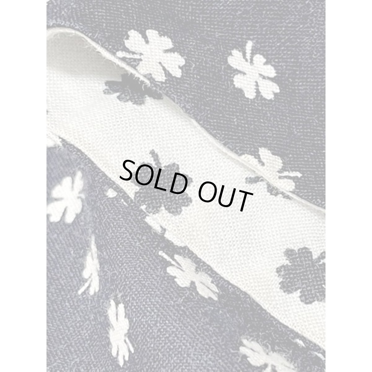 画像15: ヨーロッパ古着 四葉のクローバー めずらしいリバーシブルデザイン レトロガーリー ヴィンテージスカート【V8686】 (15)