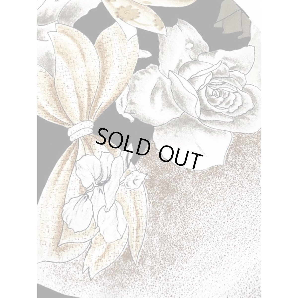 画像13: ヨーロッパ古着 90's レイヤード風 重ね着風 リボン柄 花柄 レトロ 長袖 シャツ ヴィンテージブラウス (13)