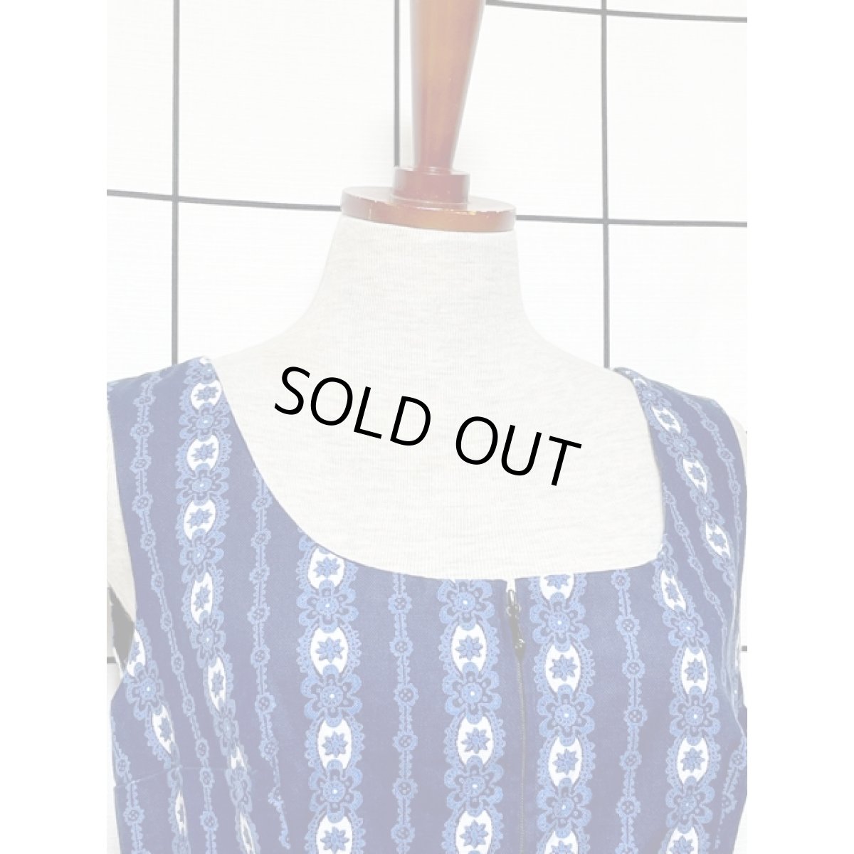 画像6: チロルワンピース 花柄 ストライプ ドイツ民族衣装 オクトーバーフェスト (6)