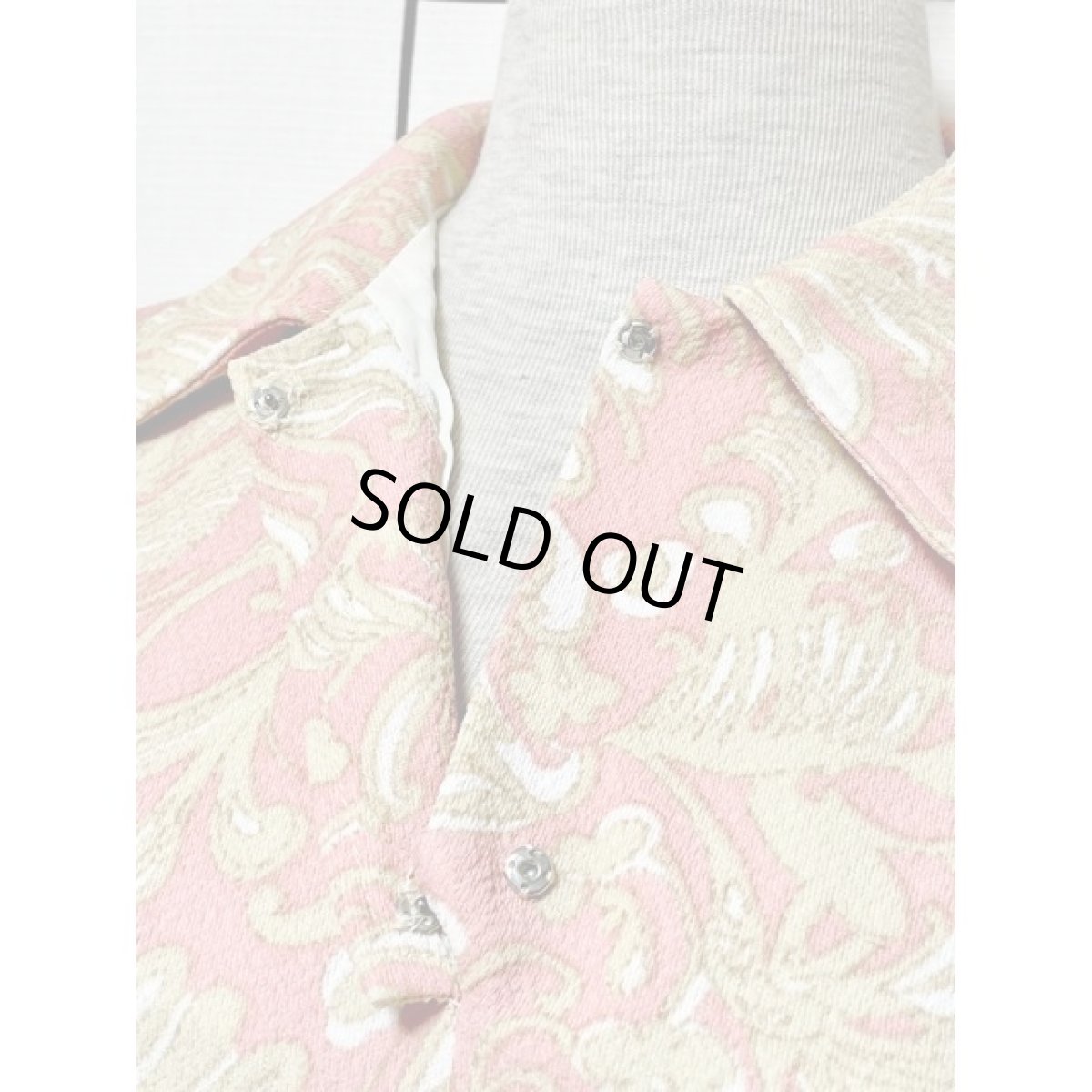 画像7: ヨーロッパ古着 ワンピース ヴィンテージ 60's ボタニカルモチーフ 配色可愛い (7)