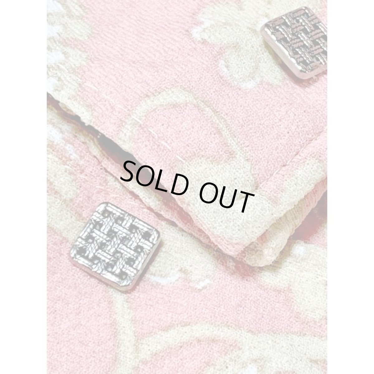 画像11: ヨーロッパ古着 ワンピース ヴィンテージ 60's ボタニカルモチーフ 配色可愛い (11)