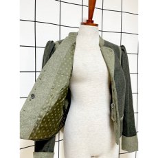 画像8: オーストリア製 Austria チロルジャケット 袖折り返しデザイン ディアンドル ドイツ民族衣装 オクトーバーフェスト (8)