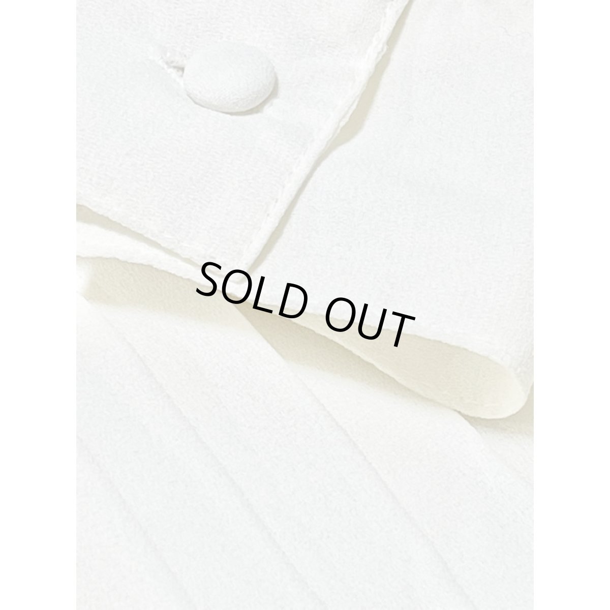 画像10: アメリカ古着 透かし編みレース タックデザイン レトロ 長袖 プルオーバー ヴィンテージブラウス (10)