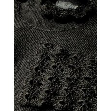 画像7: ヨーロッパ古着 ニット 透かし編み めずらしいデザイン ヴィンテージ レトロ (7)