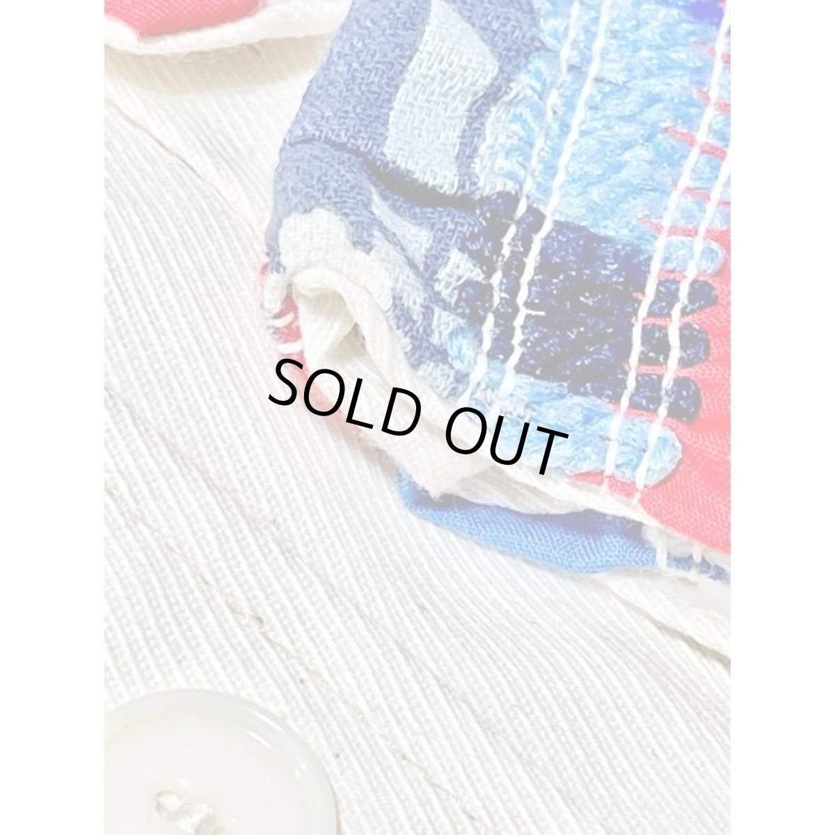 画像13: ヨーロッパ古着 ヴィンテージ薄手シャツジャケット バックデザイン レトロ  (13)