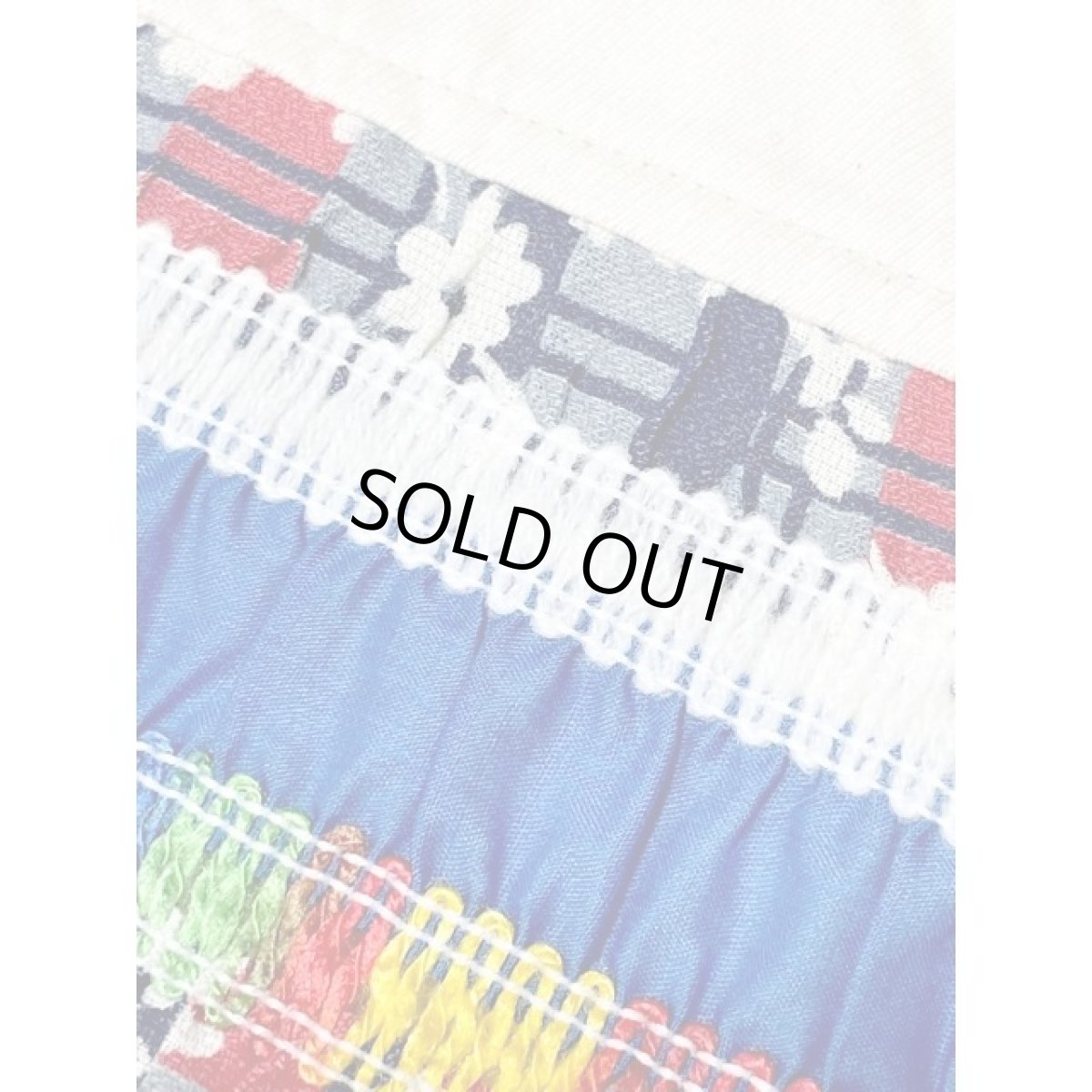 画像12: ヨーロッパ古着 ヴィンテージ薄手シャツジャケット バックデザイン レトロ  (12)