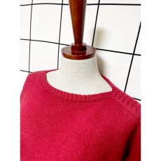 画像4: ヨーロッパ古着 ニットセーター 羊模様編み プルオーバー (4)