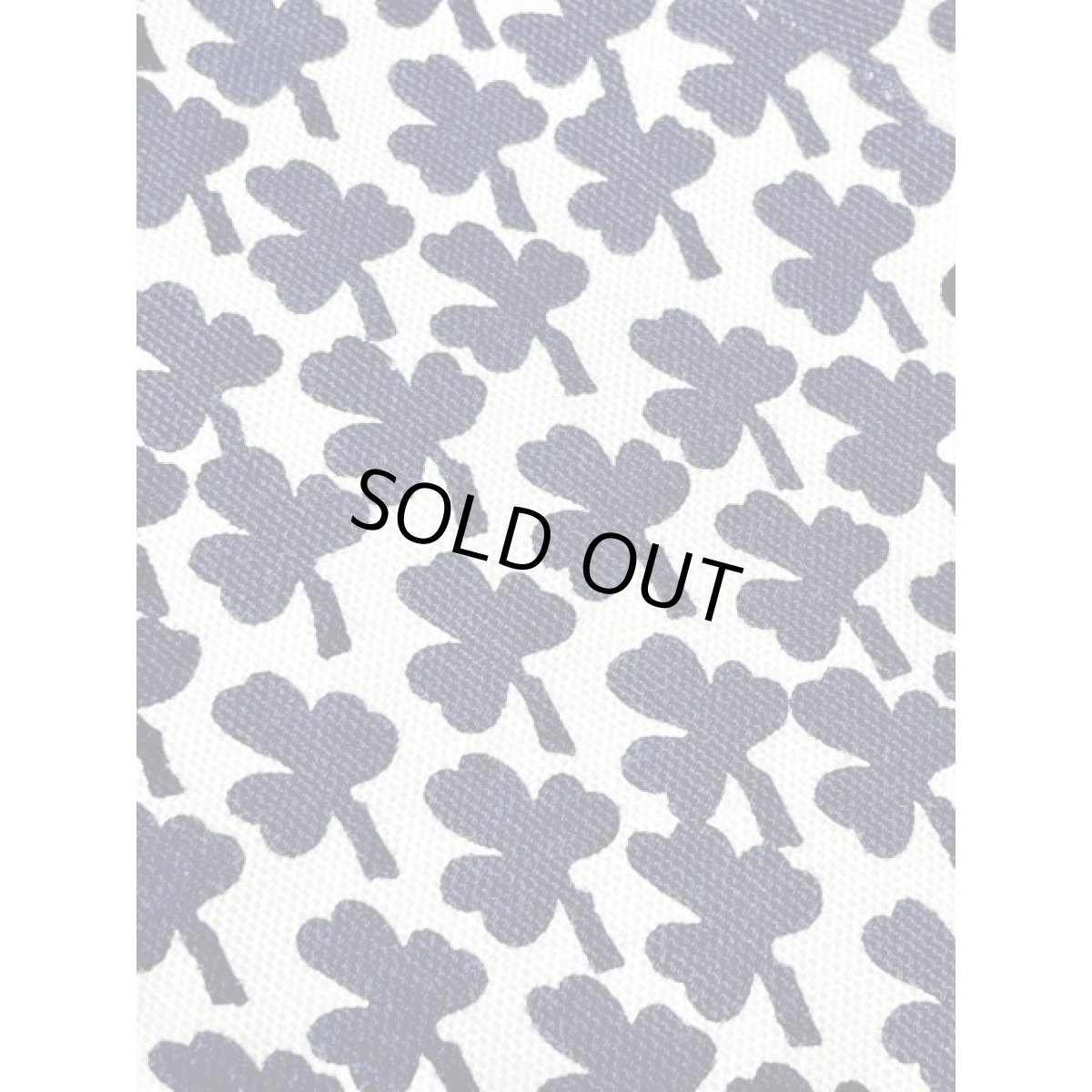 画像7: 三つ葉のクローバー柄がめずらしーい シルエットが綺麗なヴィンテージレトロスカート (7)