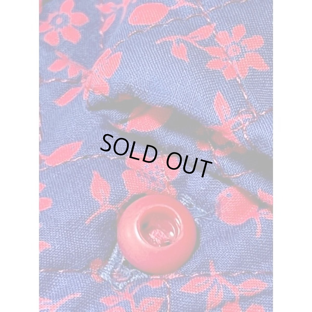 画像10: アメリカ古着 ヴィンテージキルティングジャケット 花柄 レトロ (10)