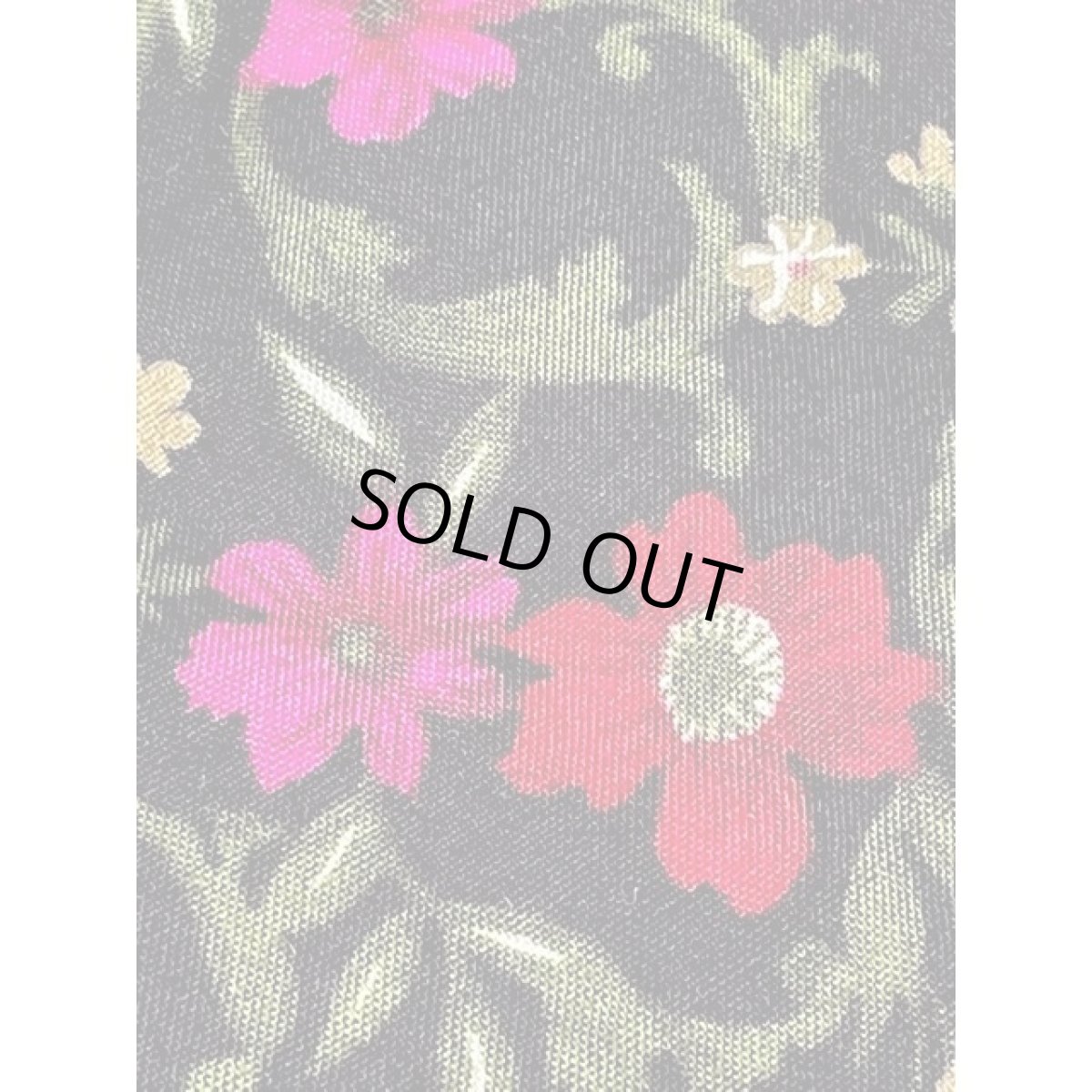 画像9: アメリカ古着 ニットベスト 大人可愛い 花柄 レトロ (9)