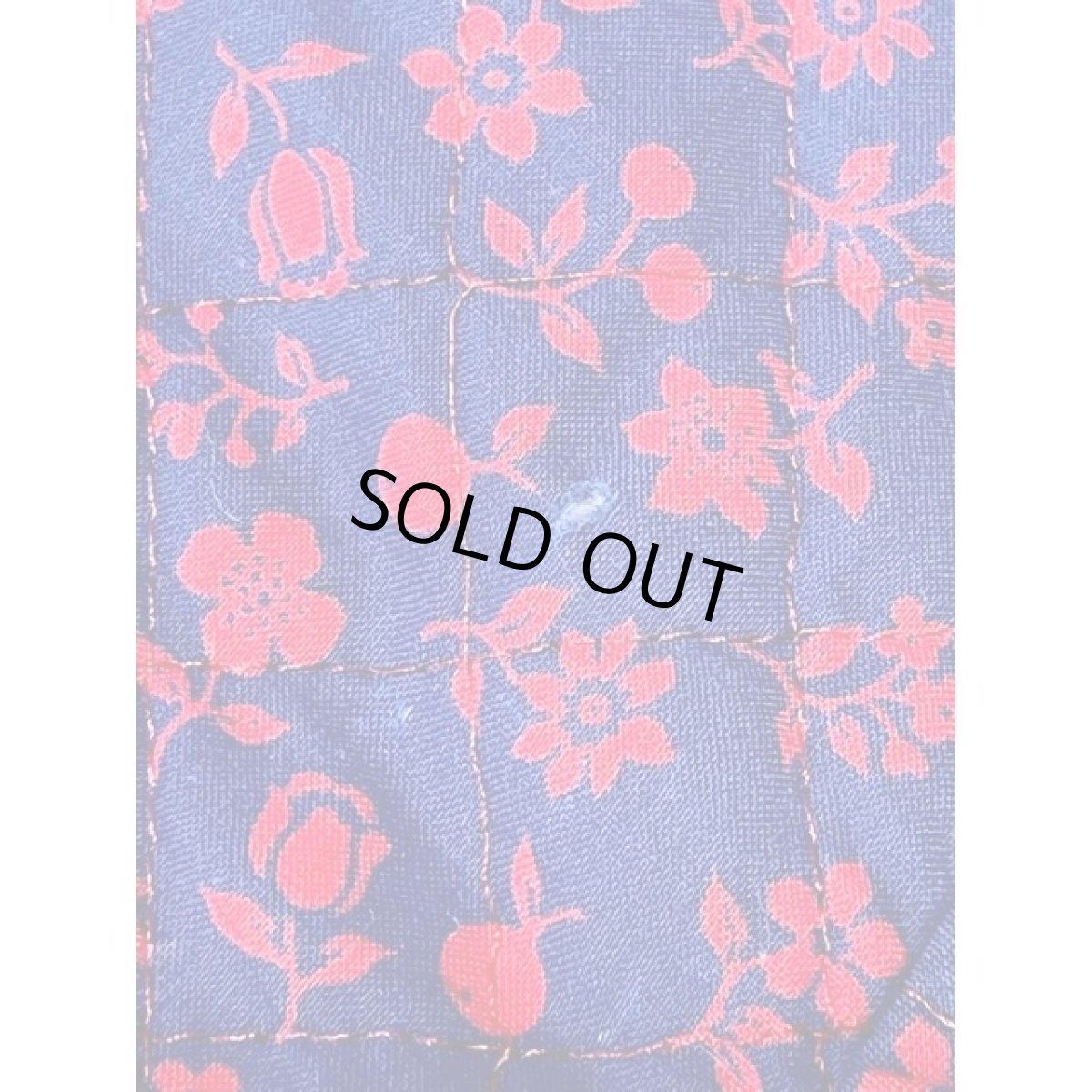 画像12: アメリカ古着 ヴィンテージキルティングジャケット 花柄 レトロ (12)