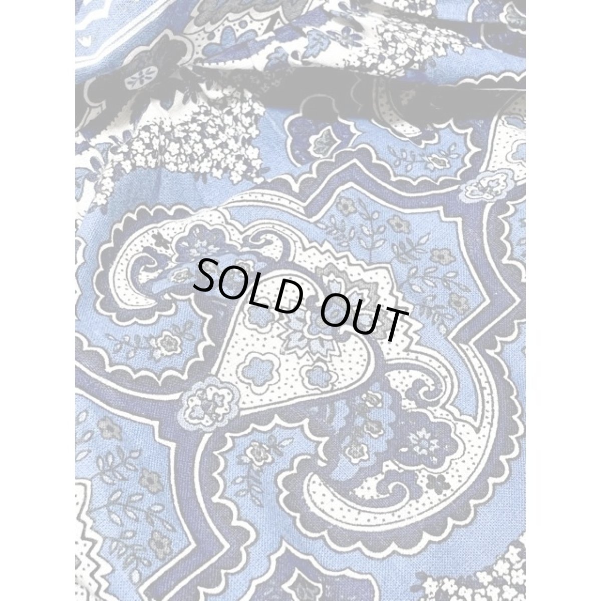 画像10: プロヴァンススカート フランス製 ティアード ヴィンテージ ネイビー ブルー ホワイト ウエストゴム フォークロア レトロ ヨーロッパ古着 (10)