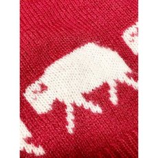 画像9: ヨーロッパ古着 ニットセーター 羊模様編み プルオーバー (9)