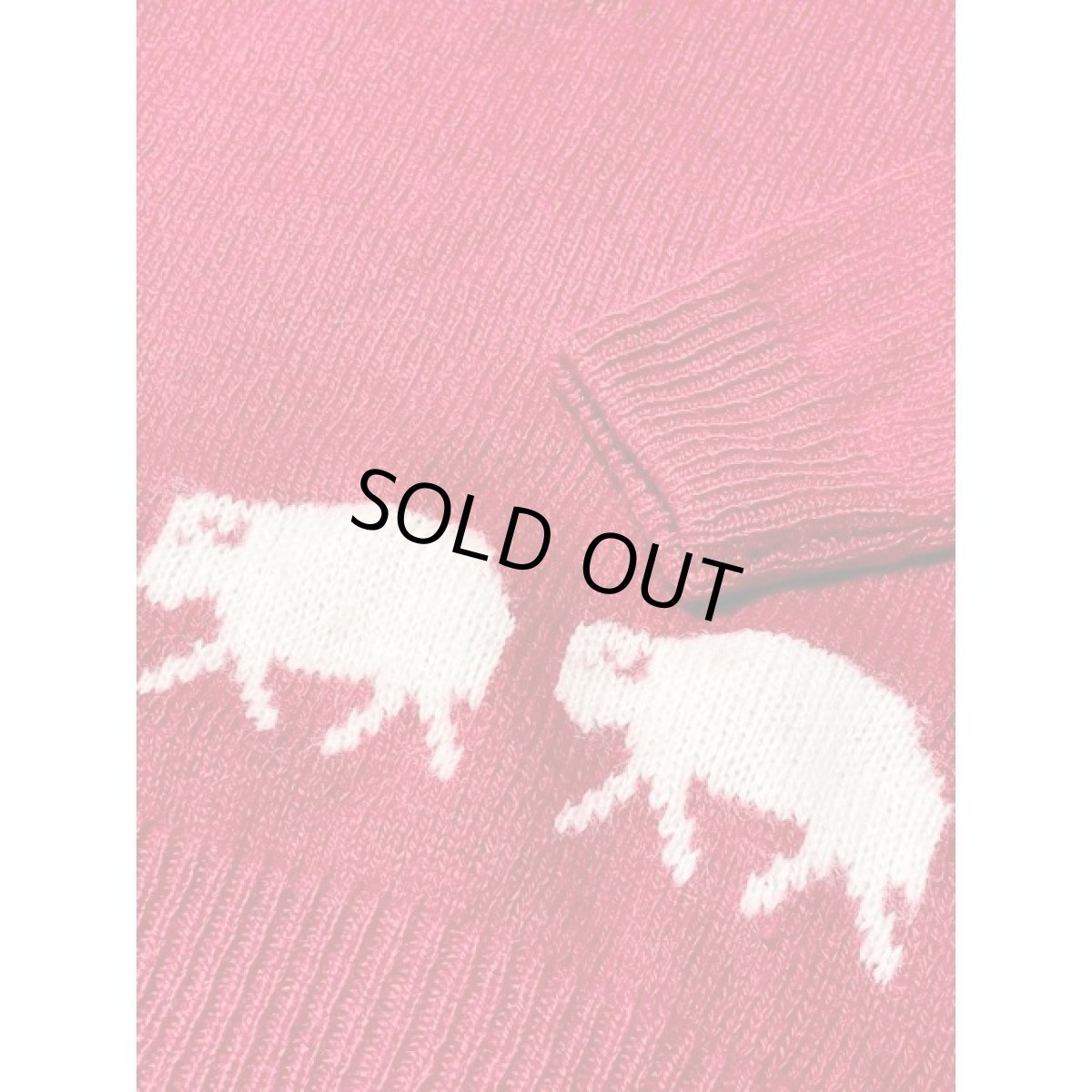 画像8: ヨーロッパ古着 ニットセーター 羊模様編み プルオーバー (8)