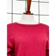 画像5: ヨーロッパ古着 ニットセーター 羊模様編み プルオーバー (5)