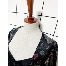 画像5: チロルワンピース 花模様織り レース ドイツ民族衣装 オクトーバーフェスト 42 (5)