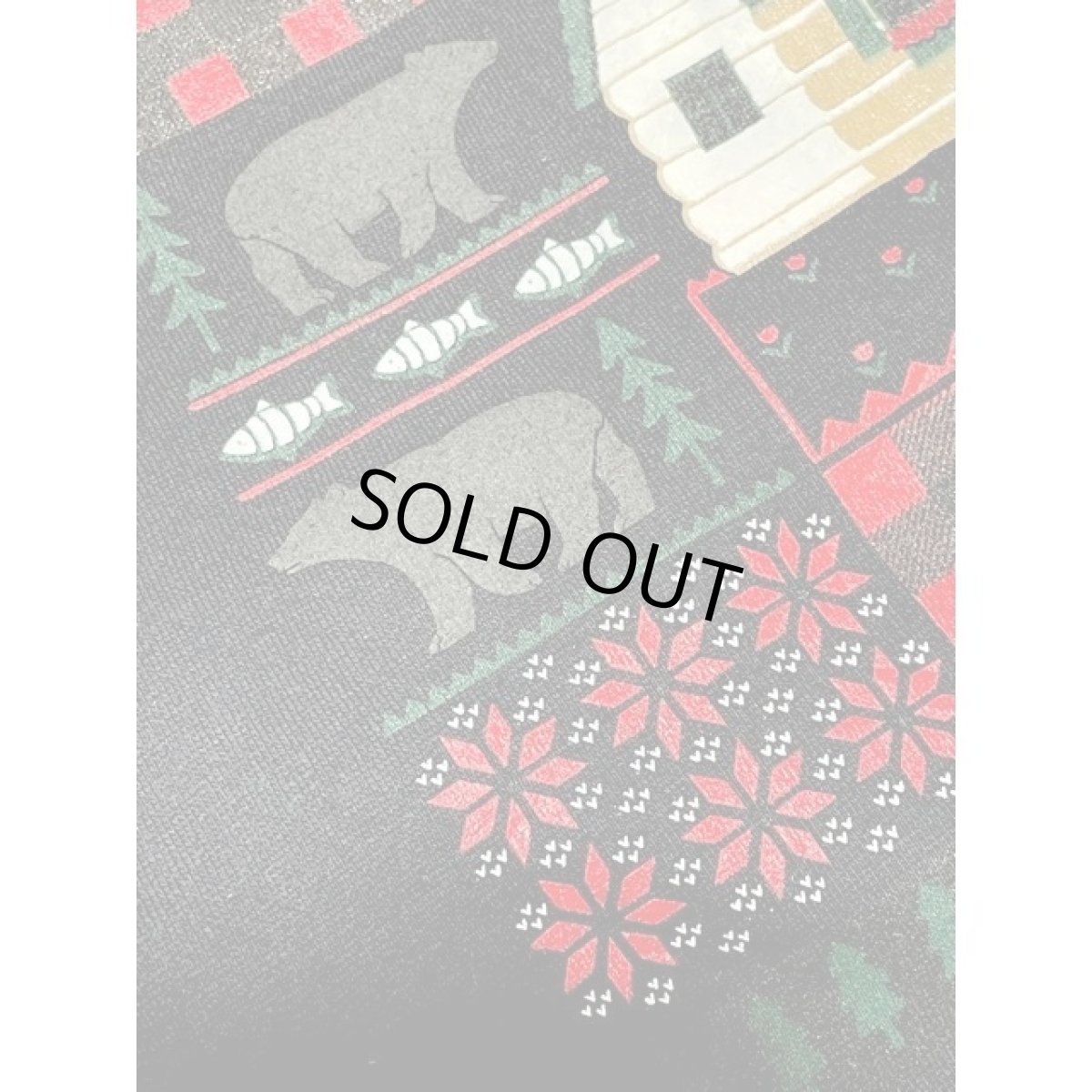 画像11: アメリカ古着 ヴィンテージスウェット トナカイ クマ 鳥 House プルオーバー (11)