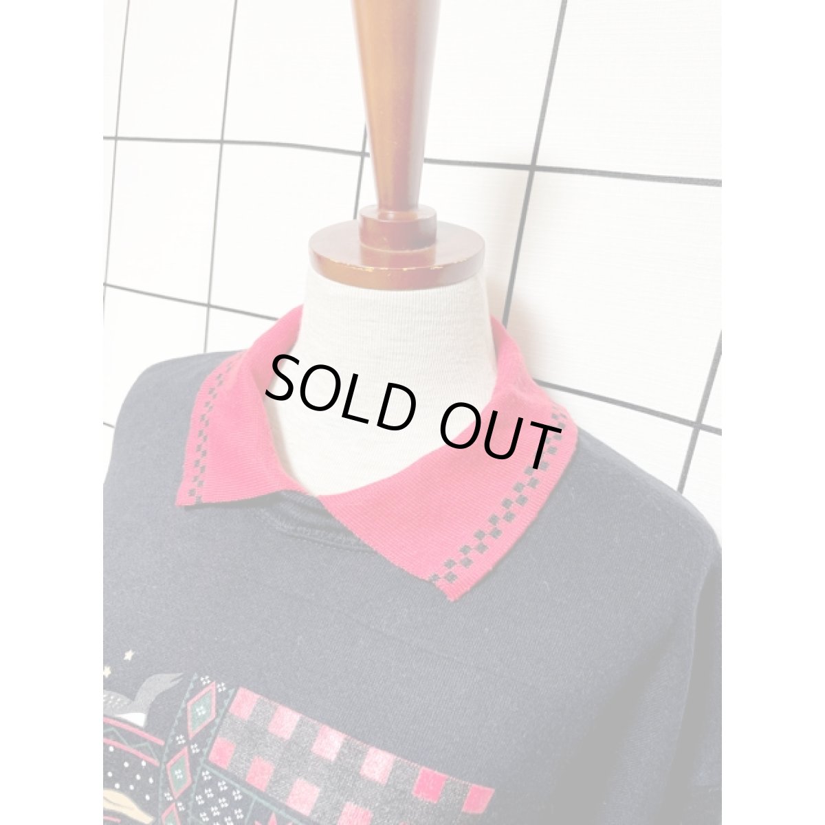 画像5: アメリカ古着 ヴィンテージスウェット トナカイ クマ 鳥 House プルオーバー (5)