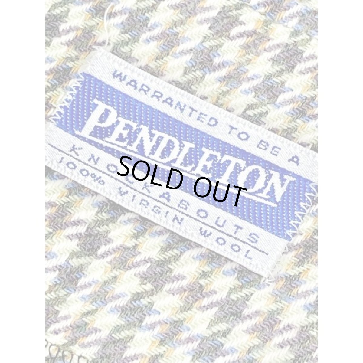 画像16: アメリカ古着 ジャンスカ ヴィンテージ 千鳥格子柄 前開き レトロ (16)