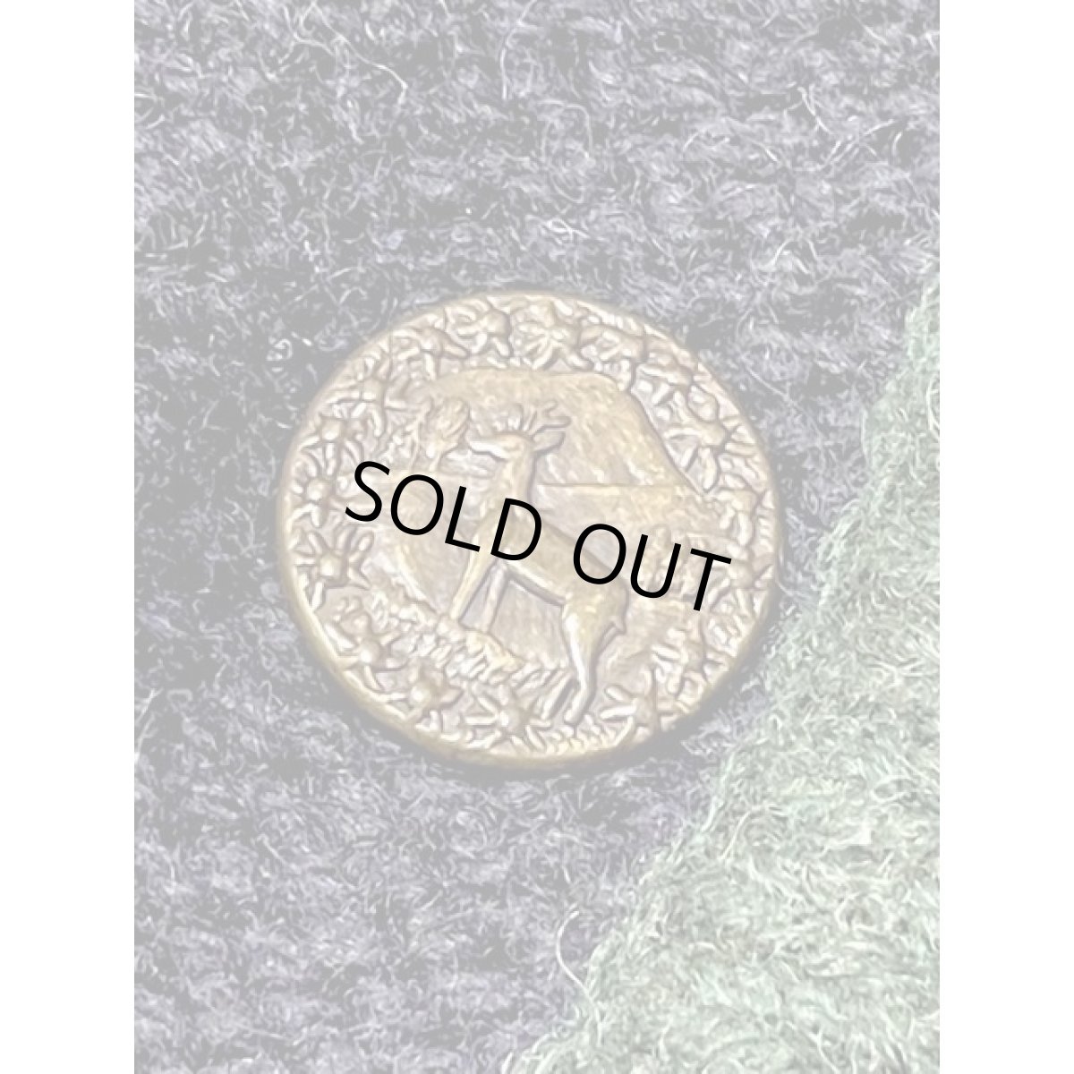 画像12: チロルニットカーディガン 民族模様編み 鹿型ボタン Austria ディアンドル (12)