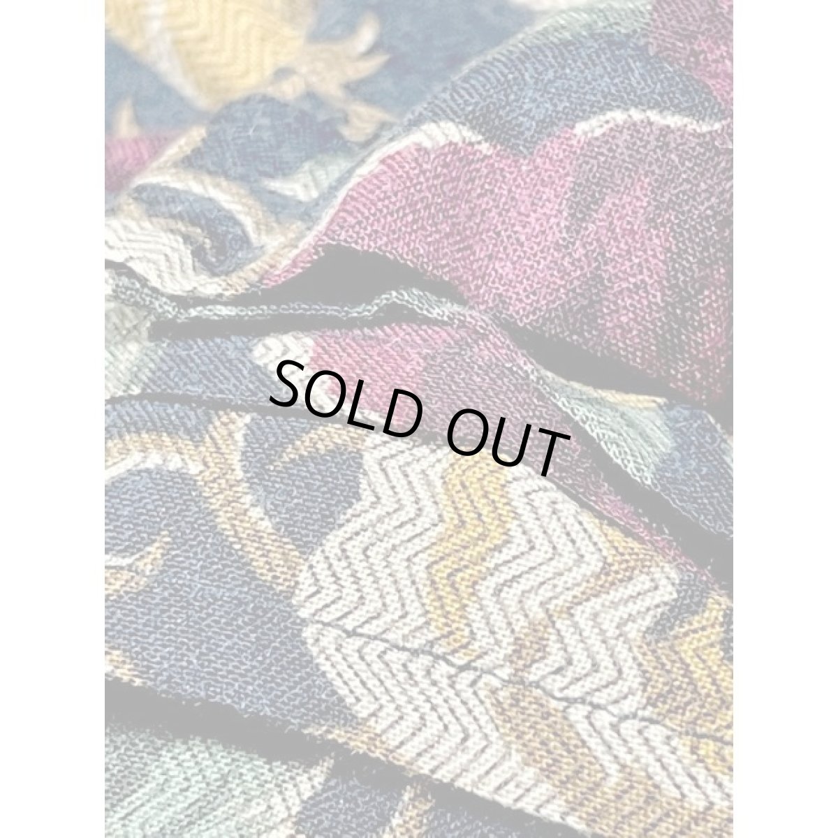 画像12: アメリカ古着 ワンピース ヴィンテージ ベロア切り替え タック バックリボン (12)