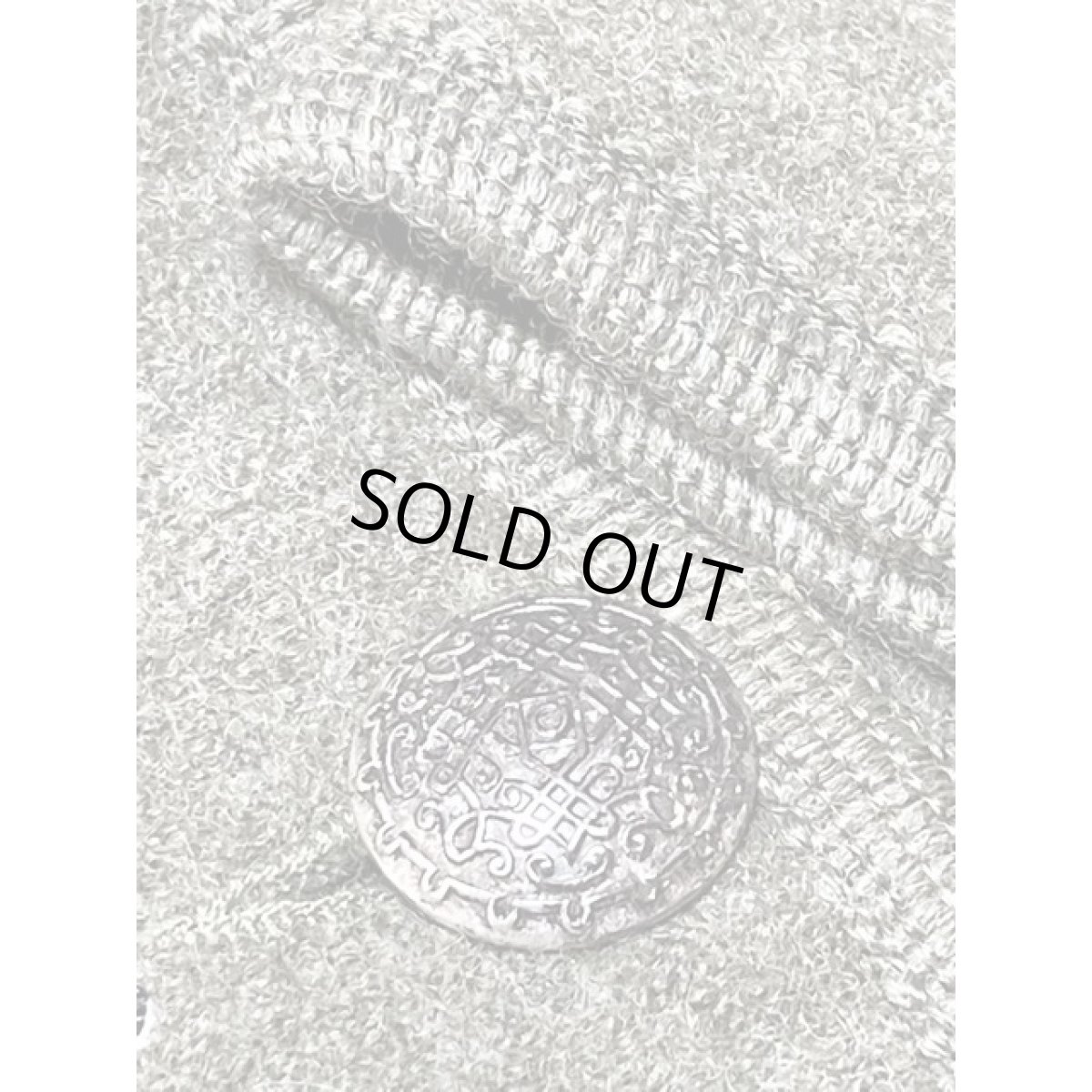 画像12: チロリアンジャケット 古着 鳥刺繍 カーキ ウール ノーカラー ディアンドル (12)