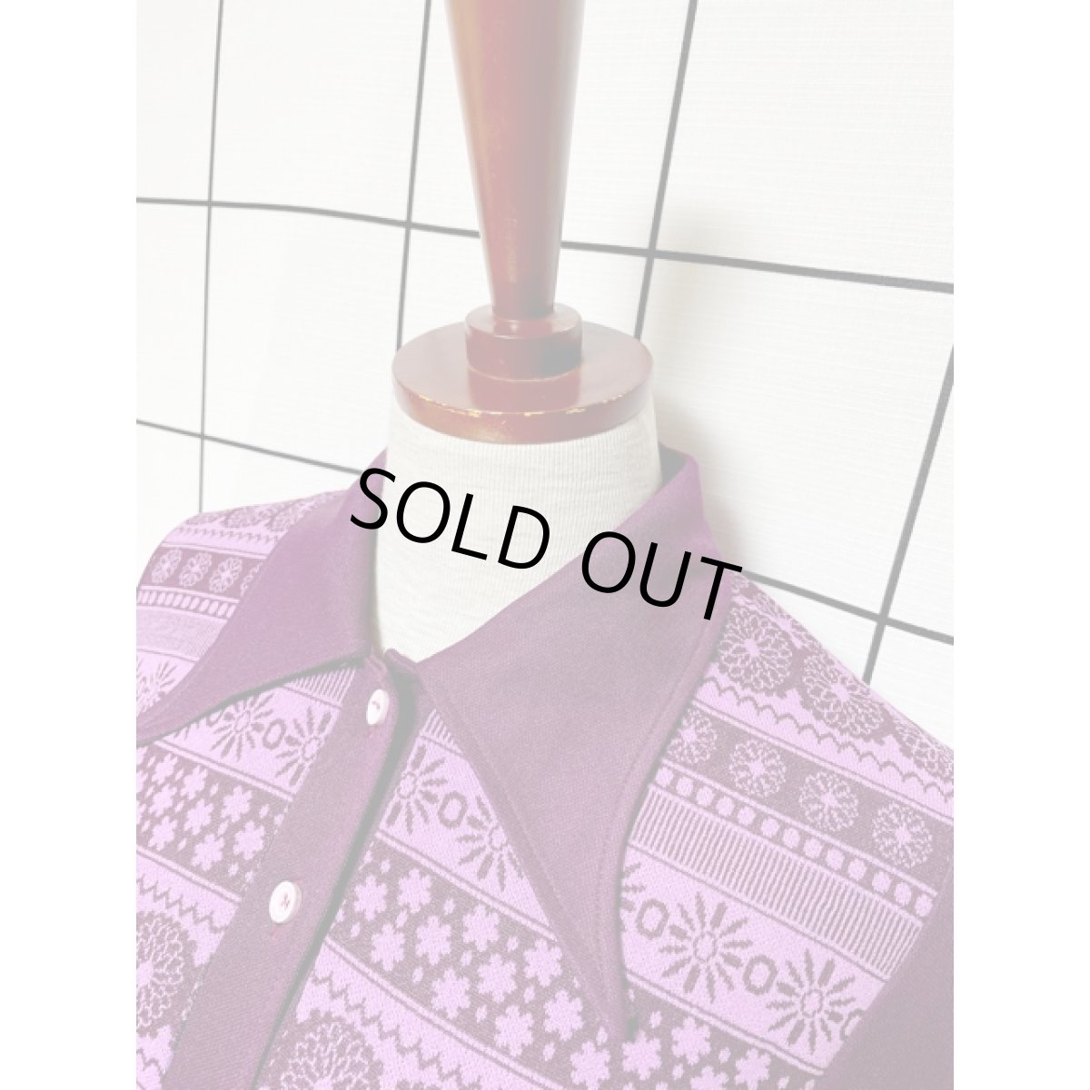 画像4: ヨーロッパ古着 ヴィンテージ ワンピース フォークロア調 切り替えし 長袖 レトロ (4)