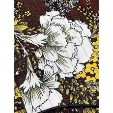 画像12: ヨーロッパ古着 ワンピース ヴィンテージ ストライプステッチ 花柄 リボン 長袖 (12)