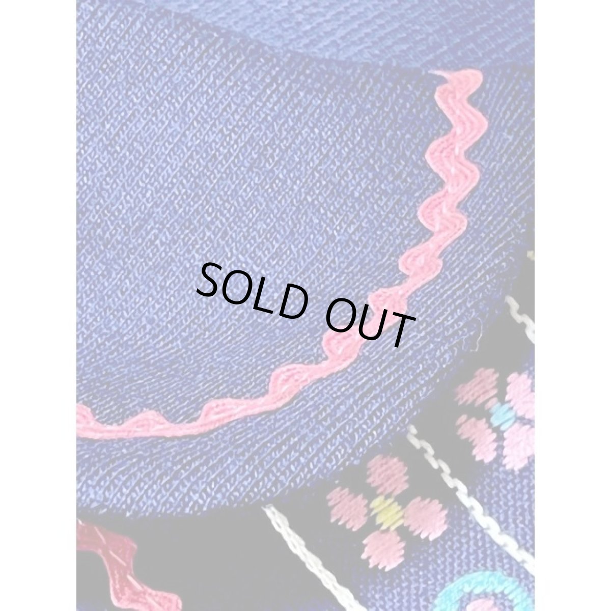 画像12: ヨーロッパ古着 ワンピース ヴィンテージ 刺繍 70's ナミナミテープ ベルト付 (12)