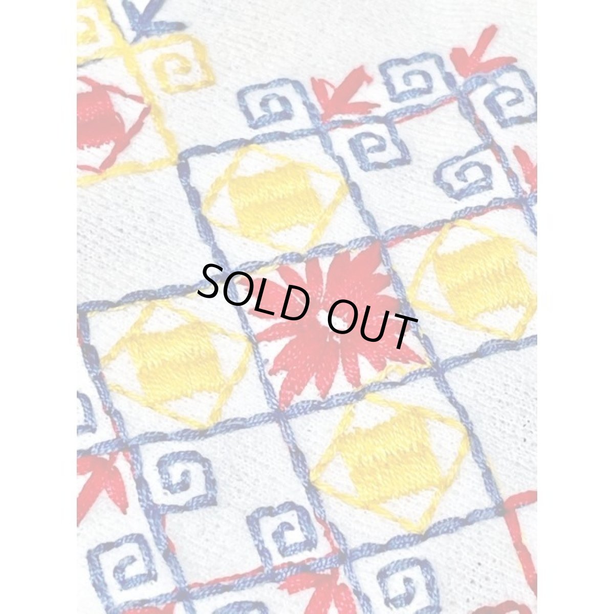 画像11: ヨーロッパ古着 ドレス ヴィンテージ ぷっくり刺繍 主役級 フレア袖 レトロ (11)