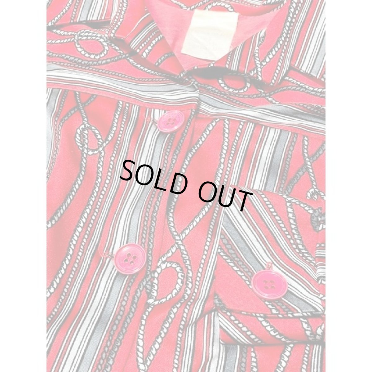 画像10: ヨーロッパ古着 ワンピース ヴィンテージ ドイツ製 ブレード柄 ストライプ レトロ (10)