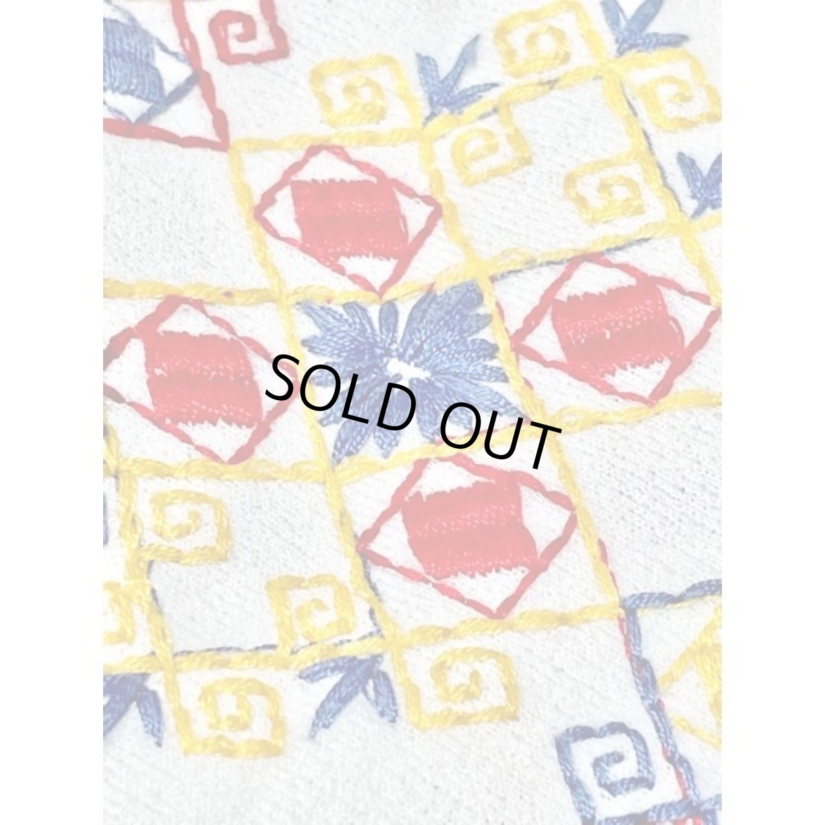 画像10: ヨーロッパ古着 ドレス ヴィンテージ ぷっくり刺繍 主役級 フレア袖 レトロ (10)