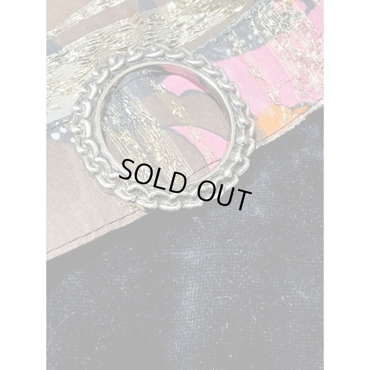 画像13: ヨーロッパ古着 ヴィンテージ ロングドレス ベロア 花柄 ラメ パーティー衣装 (13)