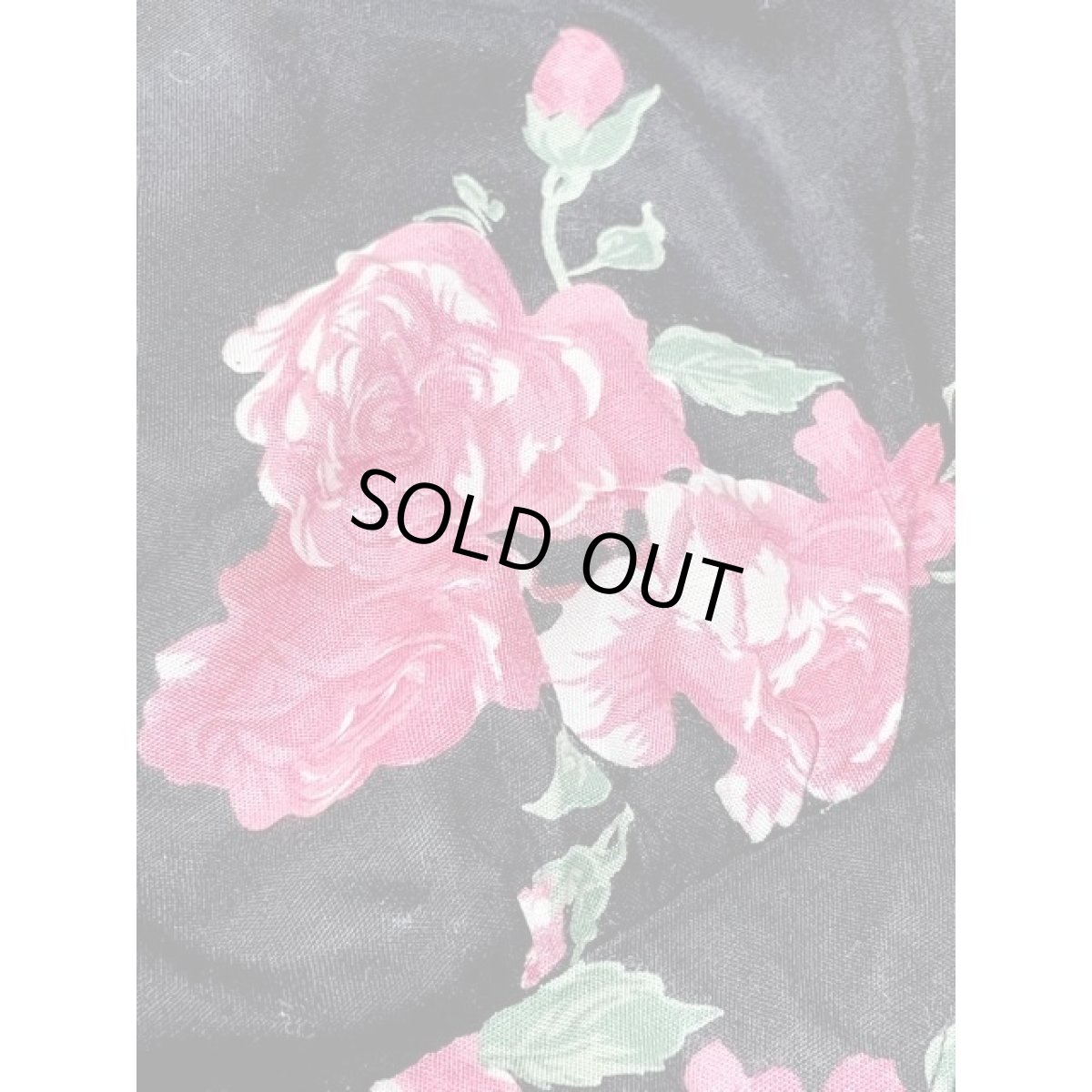 画像15: アメリカ古着 ヴィンテージ ドレスワンピース 大きなレース襟 花柄 レトロ 長袖 (15)