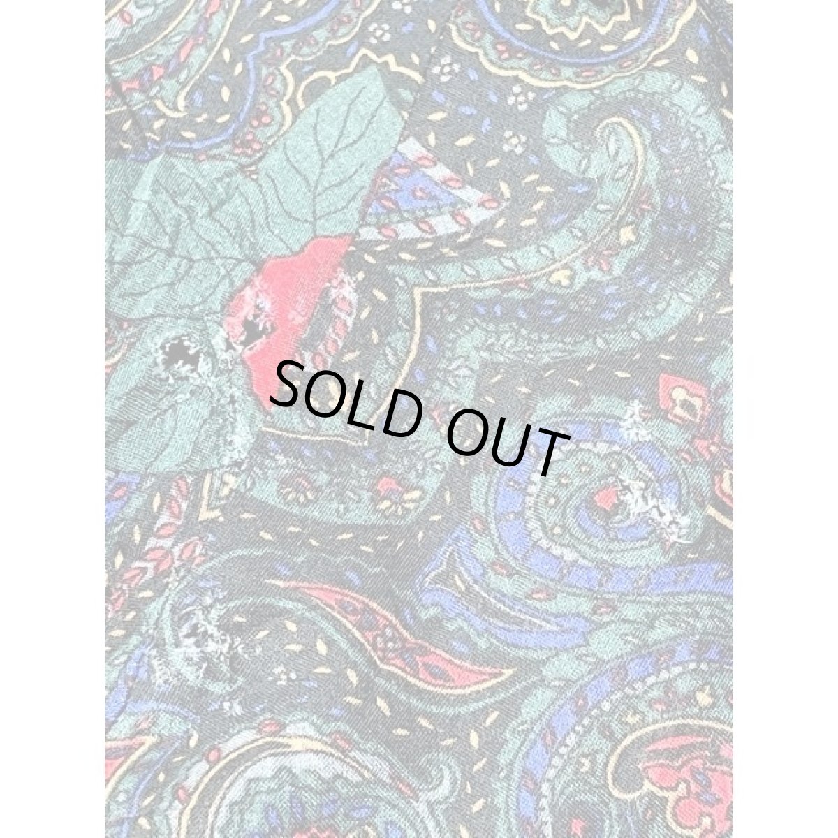 画像16: アメリカ古着 ワンピース ヴィンテージ 薔薇柄 ウエストゴム ベロア (16)