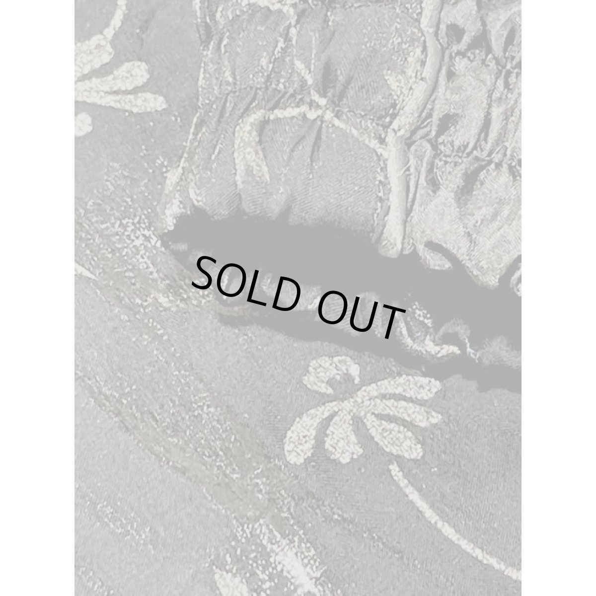 画像9: アメリカ古着 ブルゾンナイロンジャケット ブラック シルバーラメ ジップアップ (9)