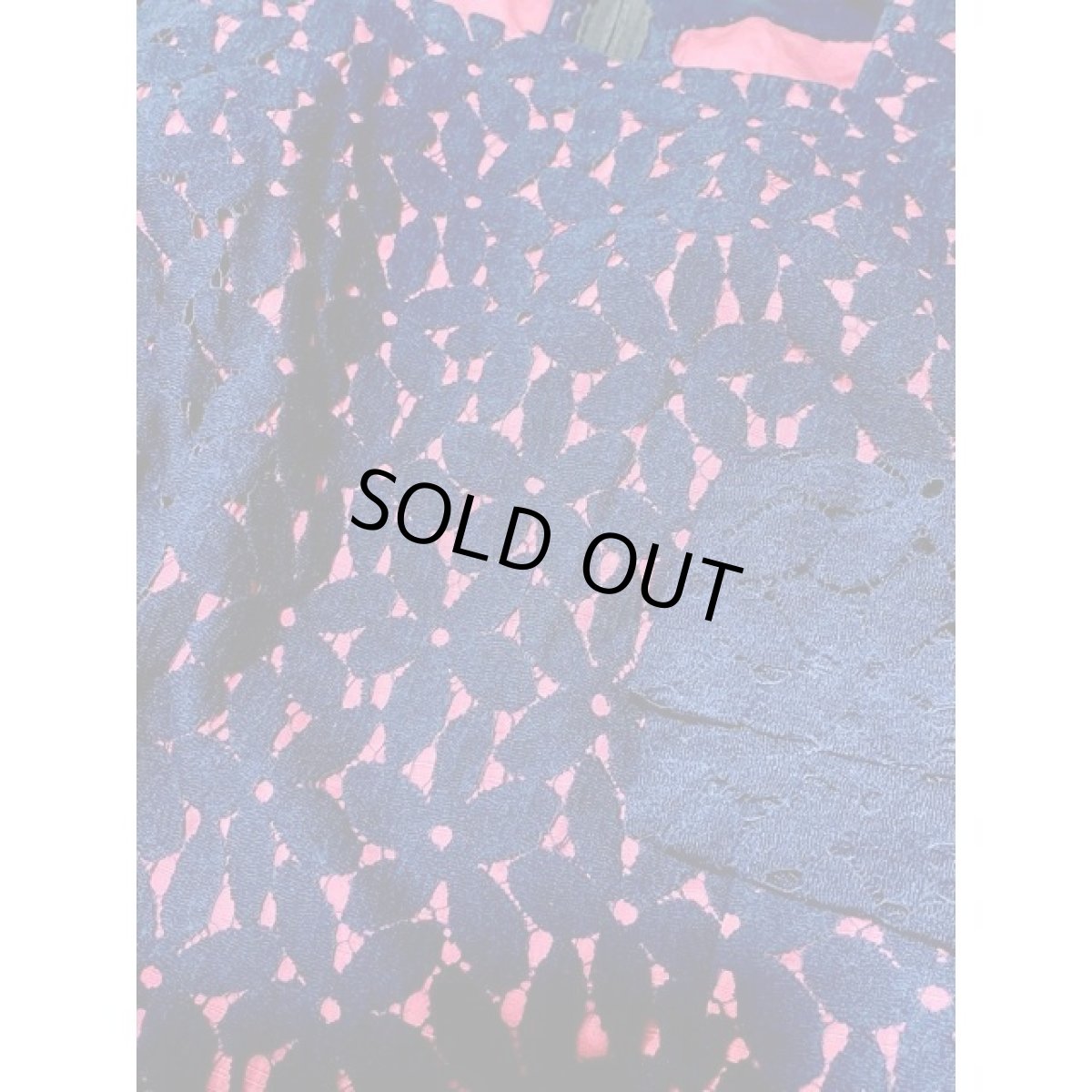 画像9: ヨーロッパ古着 ヴィンテージ ドレス 70年代 レース 透かし編み 長袖 クラシカル (9)