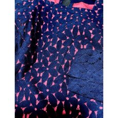 画像9: ヨーロッパ古着 ヴィンテージ ドレス 70年代 レース 透かし編み 長袖 クラシカル (9)