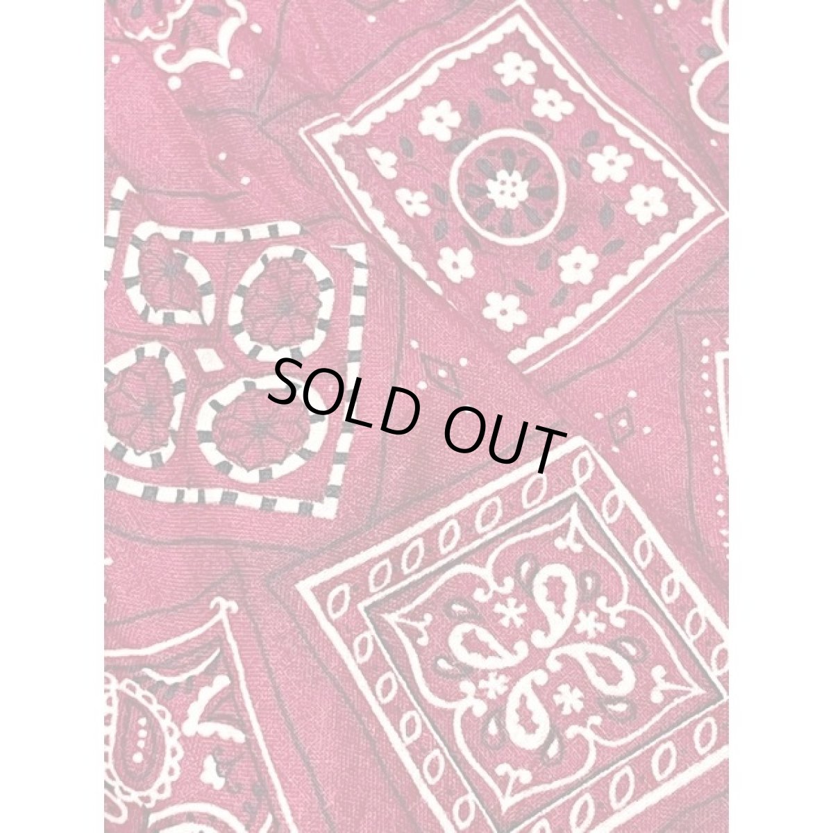 画像8: アメリカ古着 サーキュラー ロングスカート ヴィンテージ バンダナ柄 ウエストゴム (8)