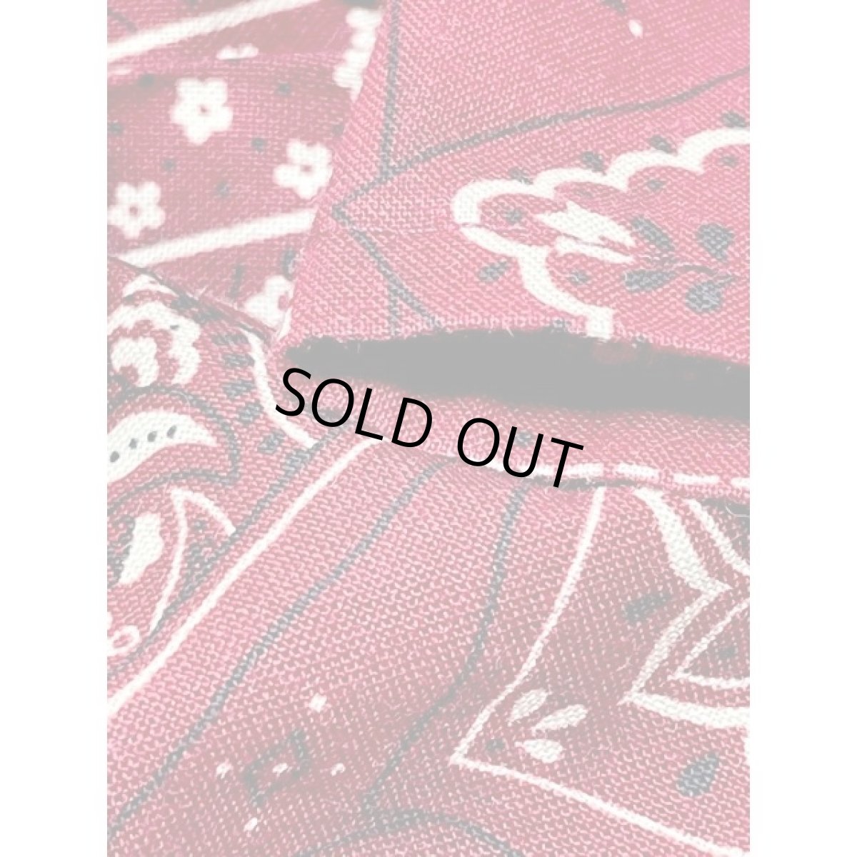 画像11: アメリカ古着 サーキュラー ロングスカート ヴィンテージ バンダナ柄 ウエストゴム (11)