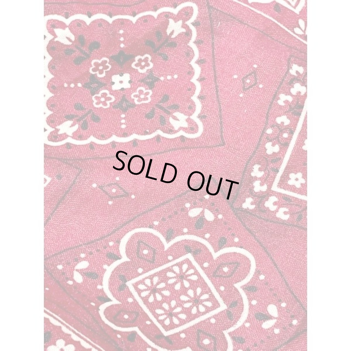 画像9: アメリカ古着 サーキュラー ロングスカート ヴィンテージ バンダナ柄 ウエストゴム (9)