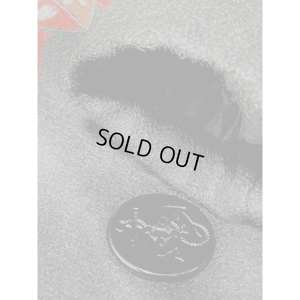 画像12: アメリカ古着 Pコート ウール 刺繍 シルエットが綺麗 レトロ (12)