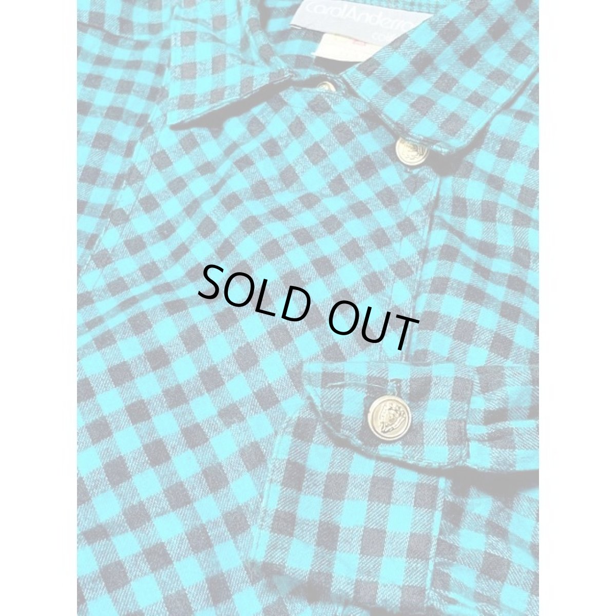 画像11: アメリカ古着 ワンピース ヴィンテージ ブロックチェック ウエストゴム レトロ (11)