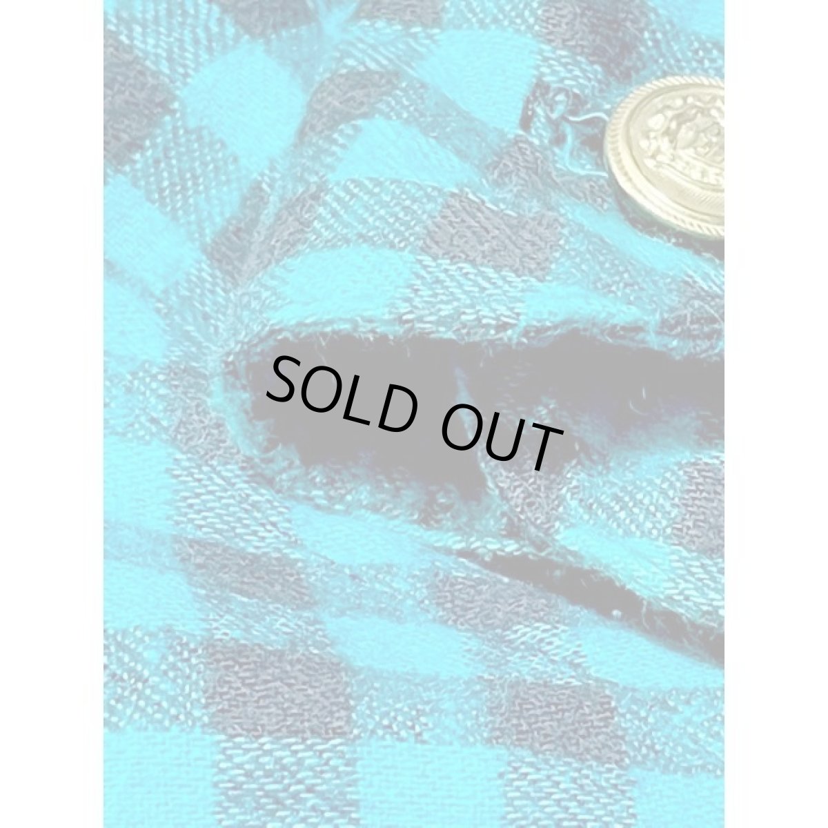 画像13: アメリカ古着 ワンピース ヴィンテージ ブロックチェック ウエストゴム レトロ (13)