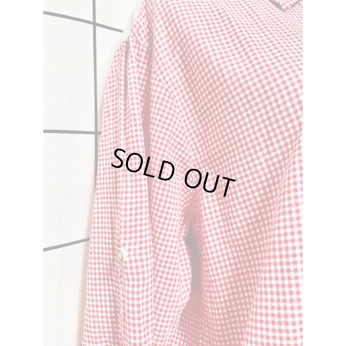 画像8: ギンガムチェック フロント刺繍 ディアンドル チロルブラウス ドイツ民族衣装 (8)